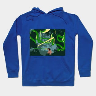 Tarzan and Snake Hoodie